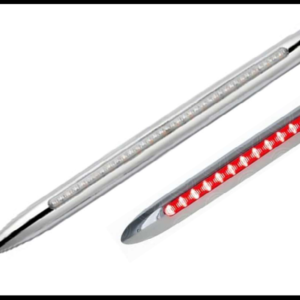 PLAFON 48 LED ROJO 3 FUNCIONES FIJA, ESTROBO Y SECUENCIAL TAMA?O XL 12V MEDIDAS: 43 X 2.7 X 1.9 CM