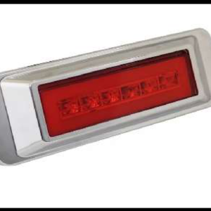 PLAFON 6 LED Y GEL ROJO 4 FUNCIONES ALTA, BAJA, ESTROBO Y LUZ SECUENCIAL 12-24V PIEZA