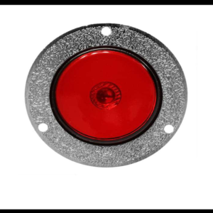 PLAFON GEL REDONDO 2" 1 LED ROJO 2 FUNCIONES FIJO Y ESTROBO 12-24V PIEZA