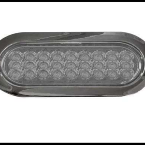 PLAFON OVALADO 27 LED BLANCO 3 FUNCIONES ALTA, BAJA Y ESTROBO 12-24V PIEZA
