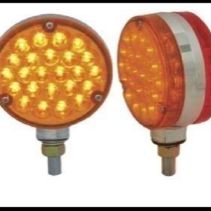 DIRECCIONAL REDONDA 48 LED 1 TORNILLO CON ESTROBO 12-24V PIEZA
