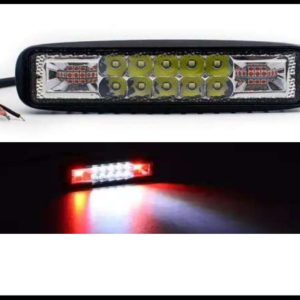 FARO NIEBLA 16 LED 30W CENTRO BLANCO EXTERIORES ROJO-ROJO 12V-24V JUEGO