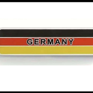 EMBLEMA UNIVERSAL BANDERA ALEMANA PIEZA