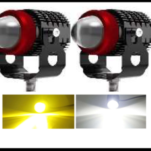 FARO NIEBLA LUPA 20W LUZ  BLANCO/AMBAR 12V PAR