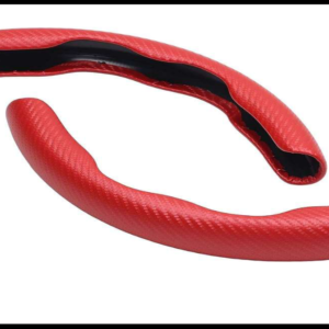 FUNDA VOLANTE UNIVERSAL SEGMENTADO ROJO FIBRA DE CARBONO JUEGO