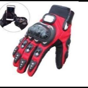 GUANTE PARA MOTOCICLETA ROJO JUEGO