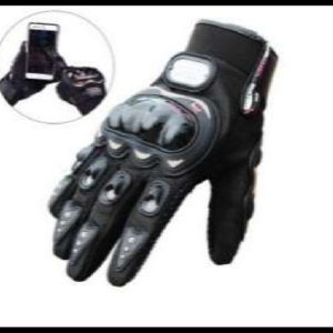 GUANTE PARA MOTOCICLETA NEGRO JUEGO
