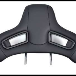 CABECERAS DE ASIENTO DEPORTIVO UNIVERSAL NEGRA PIEZA