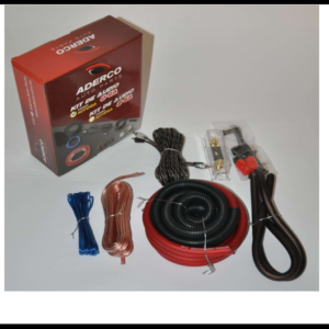 KIT DE AUDIO 0 GA REFORZADO PARA INSTALACION JUEGO