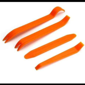KIT ESPATULAS PARA DESMONTAR INTERIORES JUEGO 4 PIEZAS EMPAQUE BLISTER