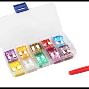 KIT DE FUSIBLES MEDIANOS VARIOS AMPERES 80 PIEZAS