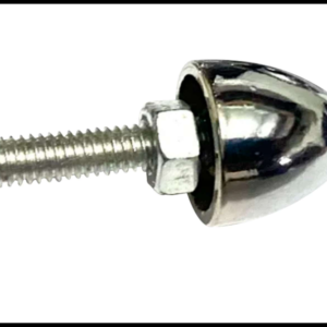 TORNILLO DECORATIVO METALICO CROMADO PICO PIEZA