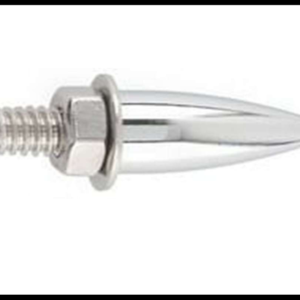 TORNILLO DECORATIVO METALICO CROMADO PICO LARGO PIEZA
