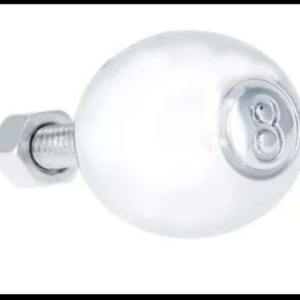 TORNILLO DECORATIVO METALICO CROMADO BOLA 8 PIEZA
