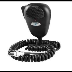 MICROFONO PARA RADIO DE CB PLASTICO NEGRO 4 PIN 30 DECIBELES CON CANCELADOR DE RUIDO PIEZA