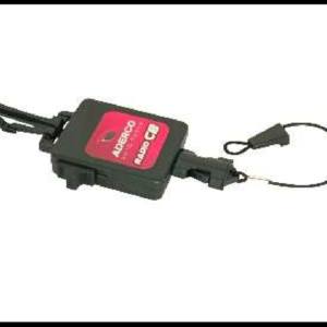 PORTA MICROFONO RETRACTIL PARA RADIO CB PLASTICO NEGRO PIEZA