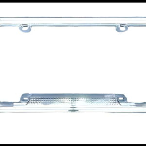 MARCO DE PLACA PARA MOTOCICLETA LED GEL  BLANCO LUZ FIJA 12V PIEZA  MEDIDAS: 22CM X 13CM