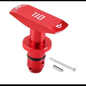 MANIJA PARA BAYONETA DE ACEITE ALUMINIO ROJA PIEZA