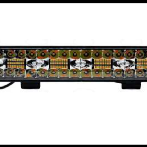 BARRA 64 LED 192W 6400 LUMEN 28CM BICOLOR BLANCO-AMBAR 5 FUNCIONES  12-80V PIEZA