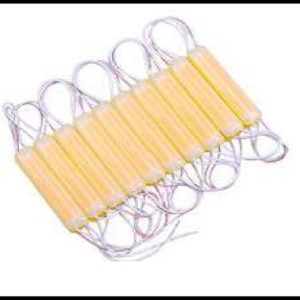 MODULO LED COB INYECTADO AMARILLO 12V PAQUETE 20 PIEZAS