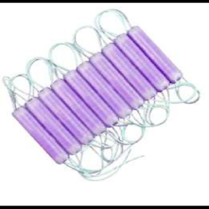 MODULO LED COB INYECTADO MORADO 12V PAQUETE 20 PIEZAS