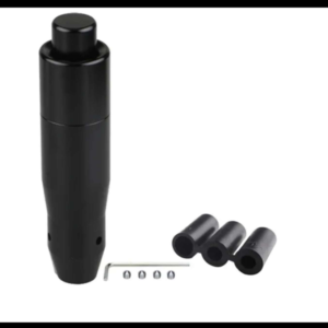 PERILLA VELOCIDADES RECTA UNIVERSAL ALUMINIO NEGRA 14.5CM PIEZA