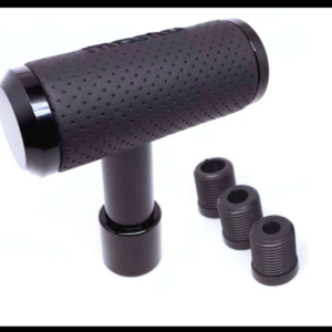 PERILLA VELOCIDADES FORMA DE T UNIVERSAL ALUMINIO NEGRA 10.5CM PIEZA
