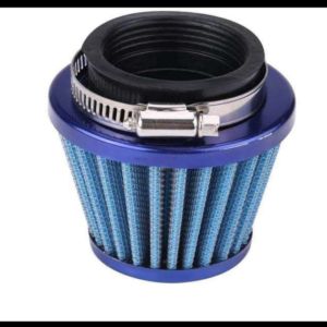 FILTRO ALTO FLUJO PARA MOTOCICLETA CROMO 3 MEDIDAS PIEZA