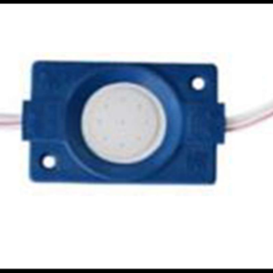 MODULO LED COB 2.4W REDONDO AZUL 12V PAQUETE 20 PIEZAS