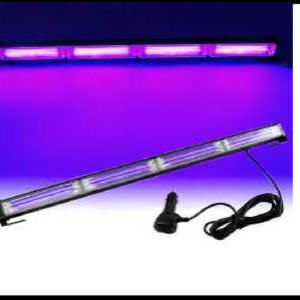 BARRA LED ESTROBOSCOPICA 4 MODULOS MORADO 48W 59CM 16 FUNCIONES  12-24V PIEZA