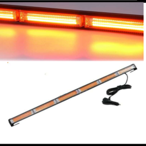 BARRA LED ESTROBOSCOPICA 6 MODULOS AMBAR 72W 87CM 16 FUNCIONES 12-24V PIEZA
