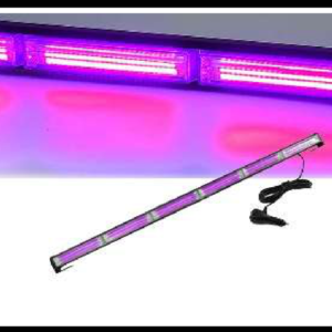 BARRA LED ESTROBOSCOPICA 6 MODULOS MORADO 72W 89CM 16 FUNCIONES  12-24V PIEZA