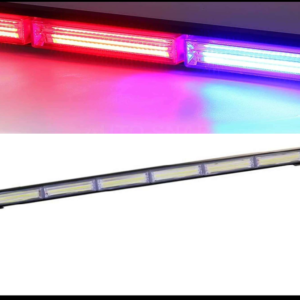 BARRA LED ESTROBOSCOPICA 6 MODULOS ROJO-AZUL 72W 87CM 16 FUNCIONES 12-24V PIEZA