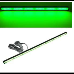 BARRA LED ESTROBOSCOPICA 8 MODULOS VERDE 96W 119CM 16 FUNCIONES 12-24V PIEZA