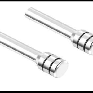 SEGURO DE PUERTA UNIVERSAL ALUMINIO PLATA PAR