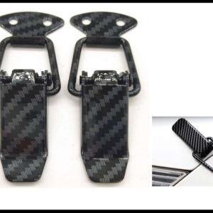 SUJETA FASCIA METALICO FIBRA DE CARBONO UNIVERSAL PAR