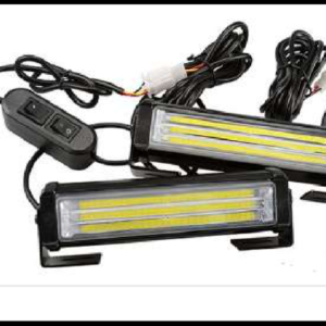FARO LED ESTROBOSCOPICA 20W BLANCO-BLANCO 8 FUNCIONES 13CM LARGO 12-24V JUEGO