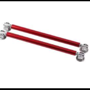 SUJETADOR DE LIP DELANTERO ADHERIBLE UNIVERSAL ROJO 10CM PAR