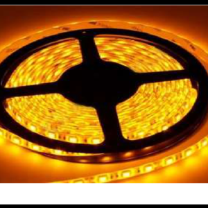 ROLLO TIRA LED 5050 AMBAR 24V 5 METROS