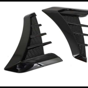 TOMA DE AIRE LATERAL UNIVERSAL NEGRO 30X19CM SET 2 PIEZAS
