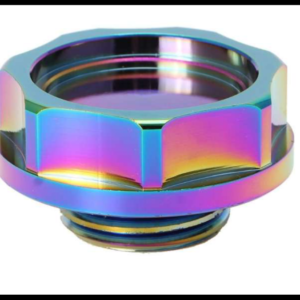 TAPON DE ACEITE UNIVERSAL METALICO FLAMEADO MULTICOLOR PIEZA