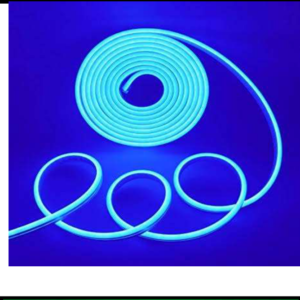 TIRA LED NEON AZUL 12V ROLLO 5 METROS