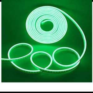 TIRA LED NEON VERDE 12V ROLLO 5 METROS