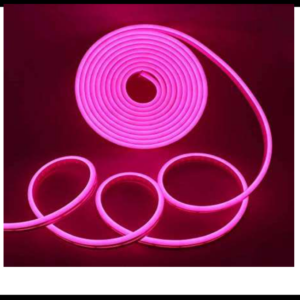 TIRA LED NEON ROSA 12V ROLLO 5 METROS
