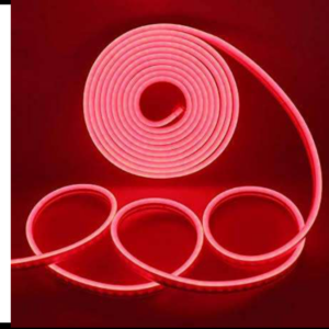 TIRA LED NEON ROJA 12V ROLLO 5 METROS