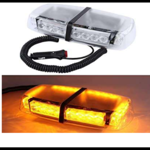 TORRETA 24 LED AMBAR 48W 16 FUNCIONES 26.5x16.5x6.5CM 12-24V PIEZA