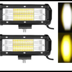 FARO 5D 24 LED 18W BLANCO/AMBAR C/ESTROBO 13.5CM 12-24V PAR