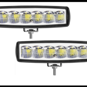 FARO NIEBLA 6 LED 30W RECTANGULAR 12-24V JUEGO