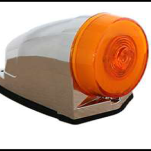 ZEPELLIN LED GEL AMBAR 3 FUNCIONES ALTA, BAJA Y ESTROBO 12-24V PIEZA MEDIDAS: 13 X 6.5 X 7 CM
