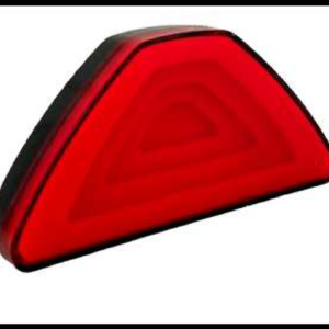 LUZ STOP LED GEL ROJO 3 FUNCIONES FIJO, ESTROBO Y SECUENCIAL 12V